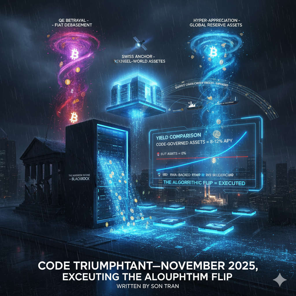 Code Triumphant — November 2025, Executing the Algorithmic Flip