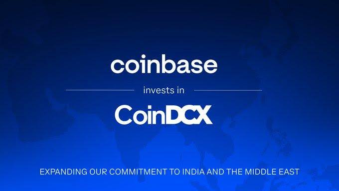 Coinbase Deepens India & Middle East Bet with Major Investment in CoinDCX