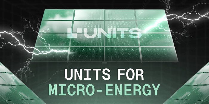 Creación de mercados de microenergía con Units Network: potenciando el comercio descentralizado de…