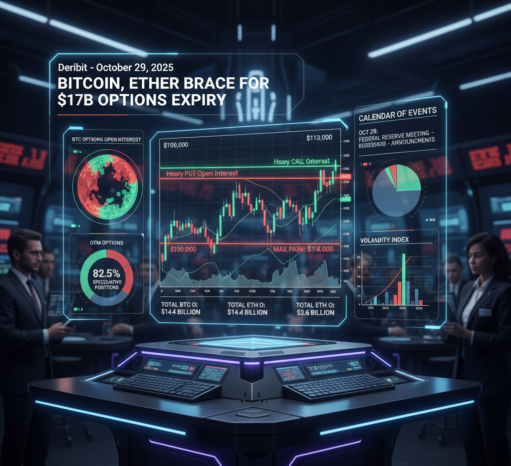 Crypto Marketplace Braces for a $17 Billion “Triple Threat”