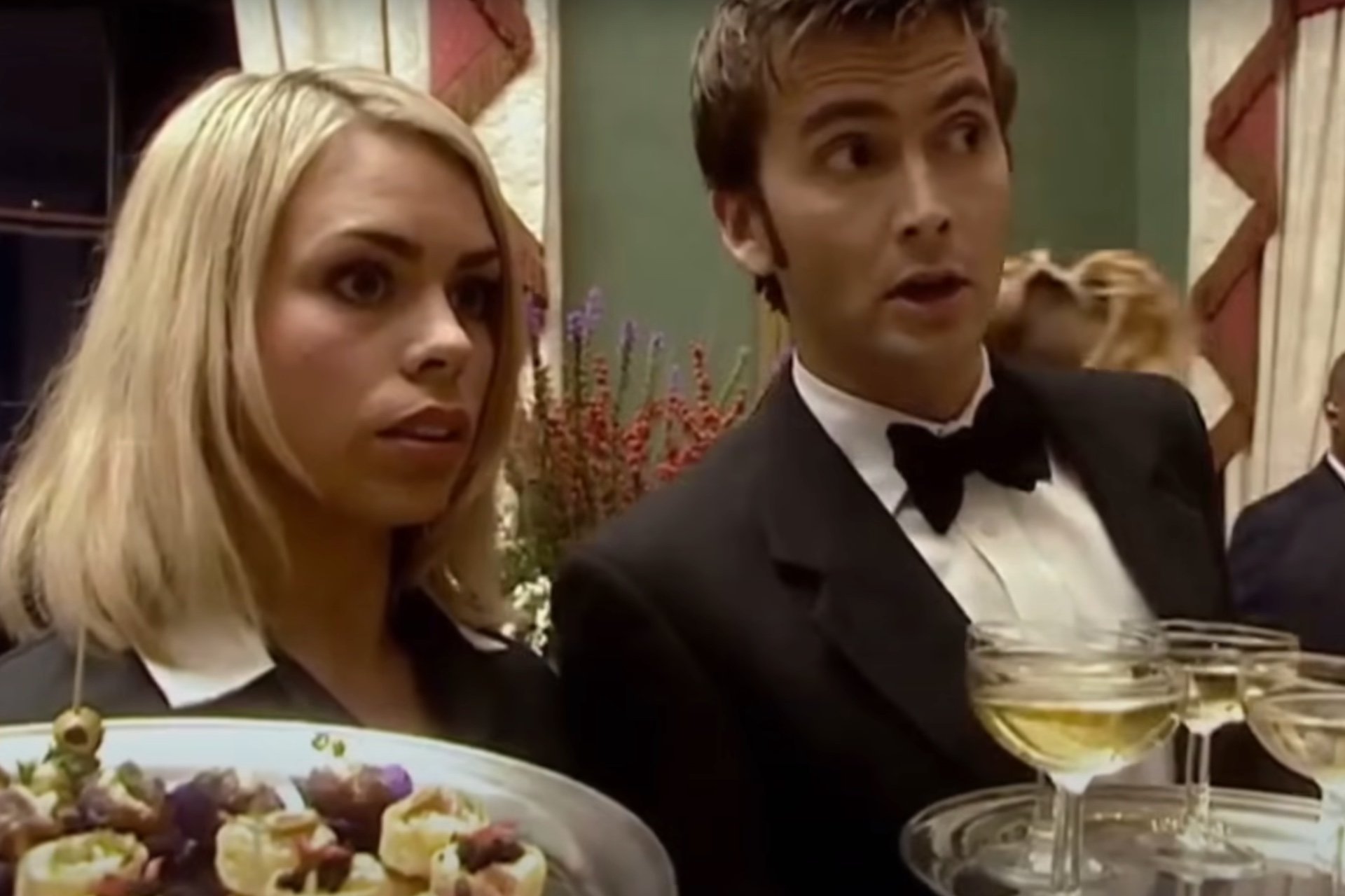 David Tennant and Billie Piper Have a ‘Doctor Who’ Pitch