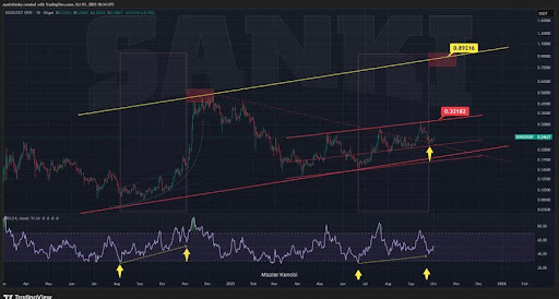 Dogecoin Consolidates After Recent Rejection, But $0.32 Retest Looks Inevitable