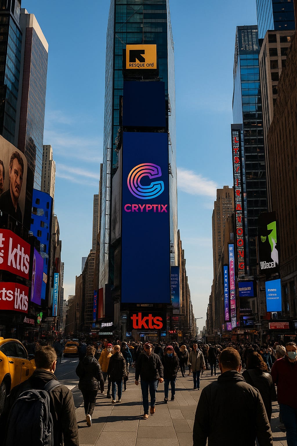 From an Idea to Times Square – The Story of CRYPTIX (CRPX)