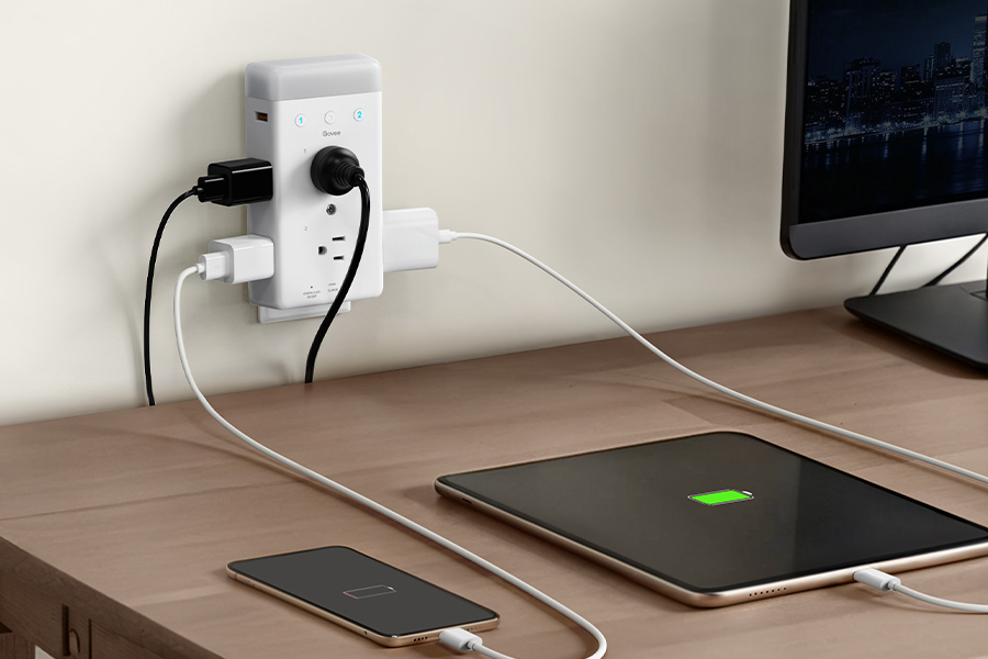 Govee’s new power outlet expander gives you voice control and a night light