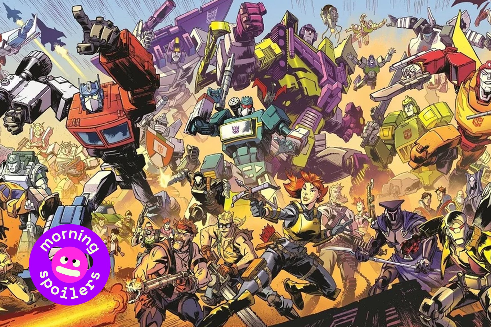 Hasbro Wants to Turn Its ‘Transformers’ and ‘GI Joe’ Team-Up Comics Into a TV Show