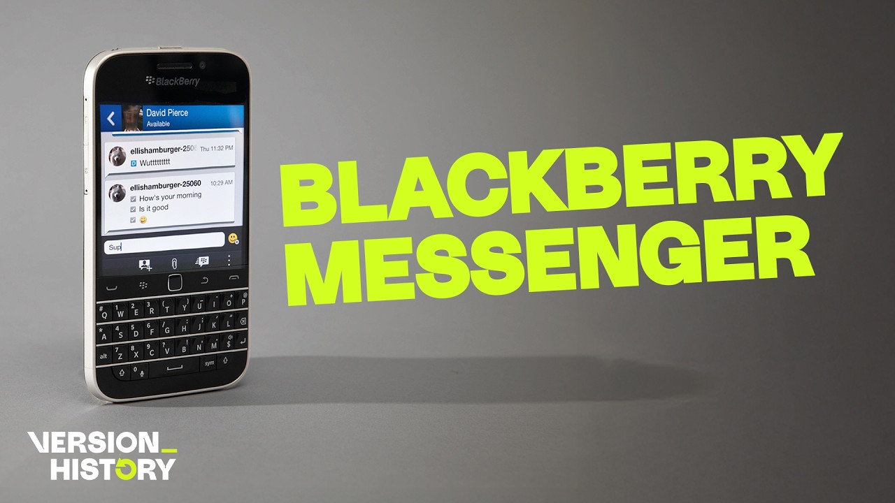 How BlackBerry Messenger set texting free