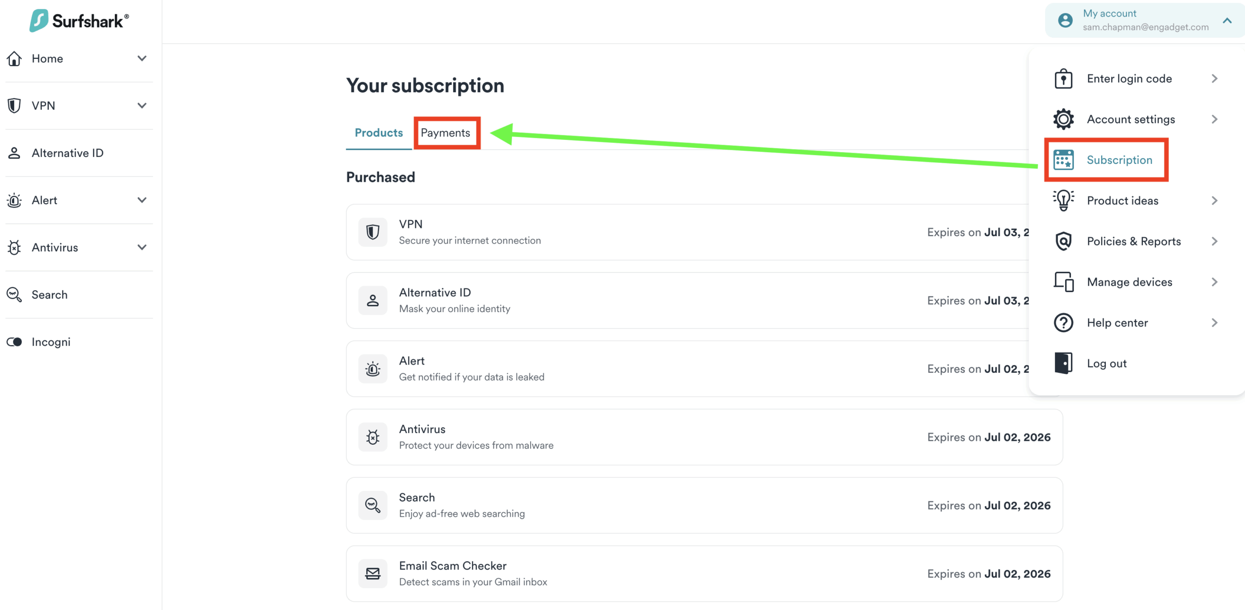 How to cancel your Surfshark subscription