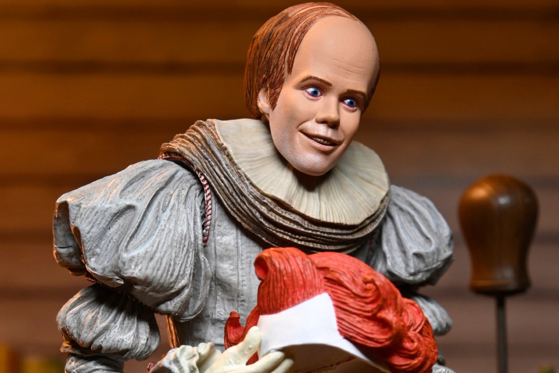 Is the Massive Forehead of This Human Pennywise Figure a ‘Welcome to Derry’ Spoiler?