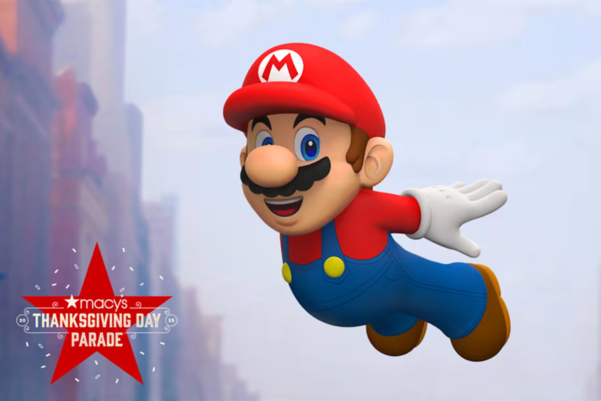 Mario is Making His Way to The Macy’s Thanksgiving Parade