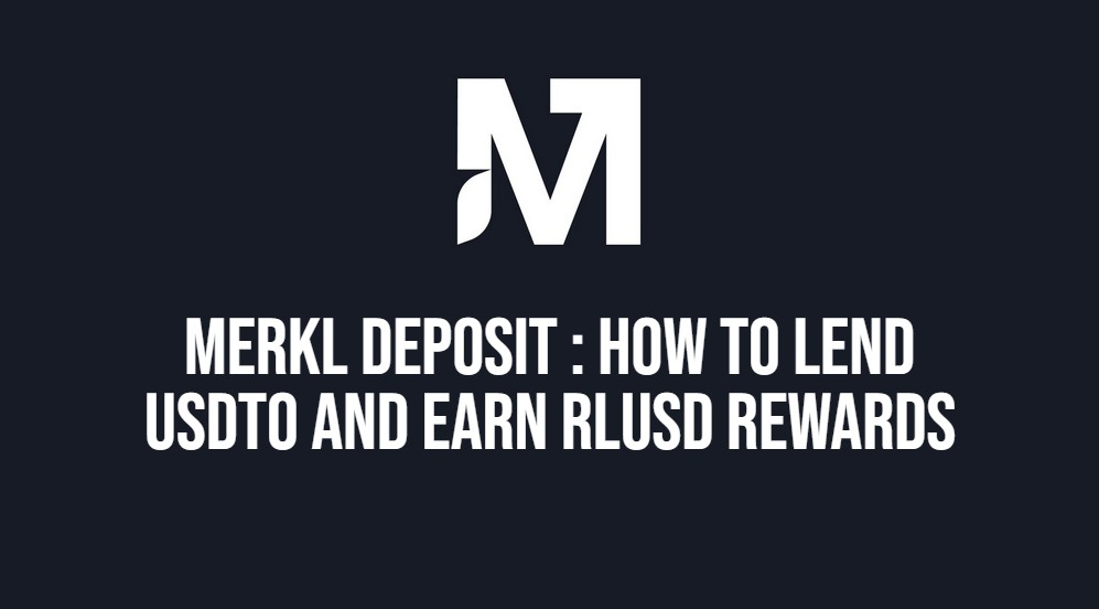 Merkl Deposit : How to Lend USDT0 and Earn RLUSD Rewards