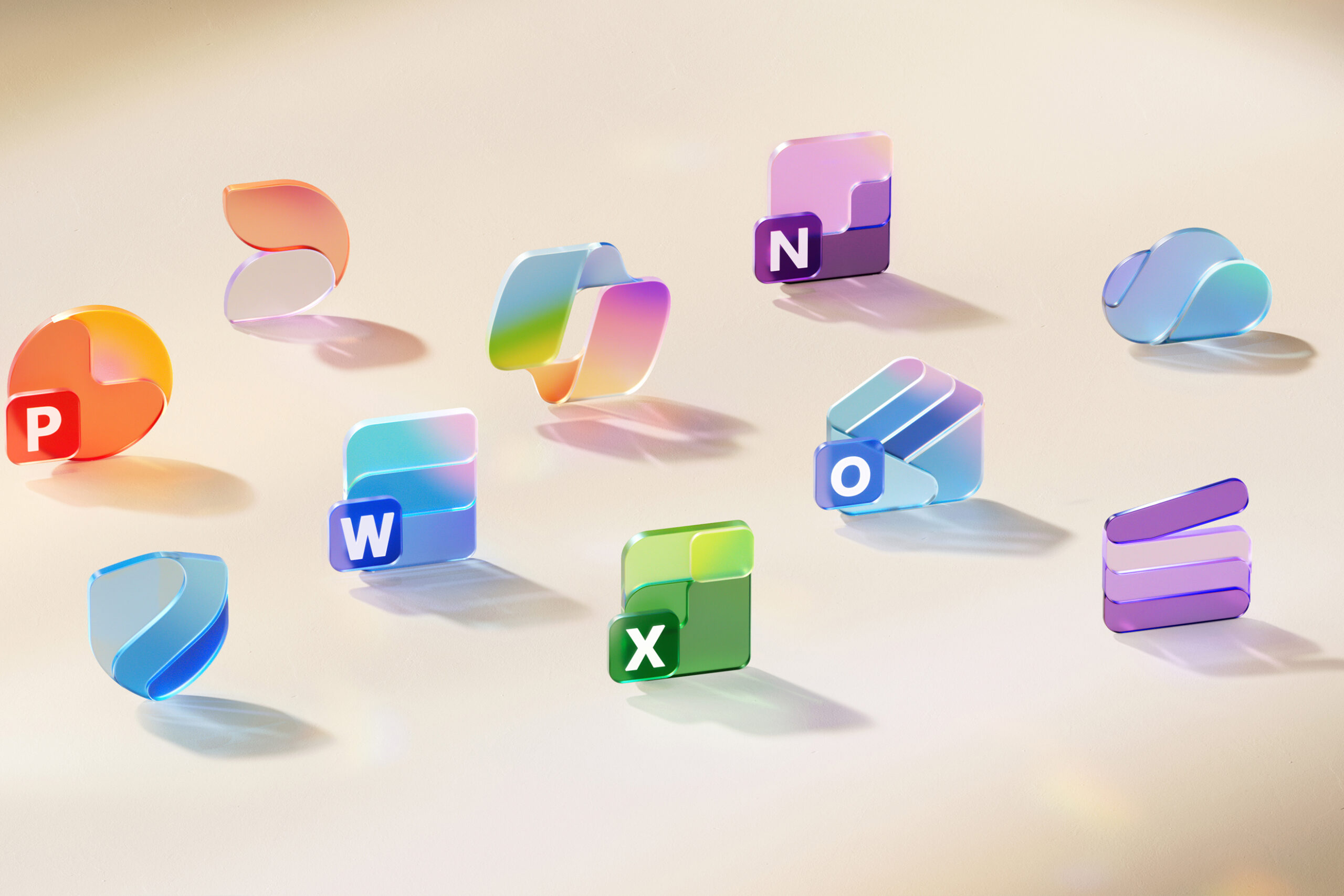 Microsoft’s new Office icons are more curvy and colorful