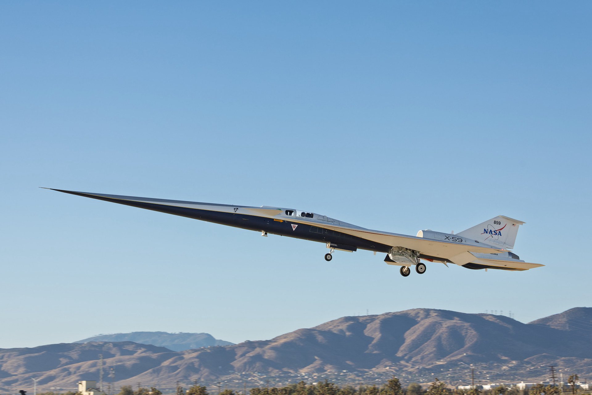 NASA’s Supersonic Jet Finally Takes off for Its First Super Fast, Super Quiet Flight