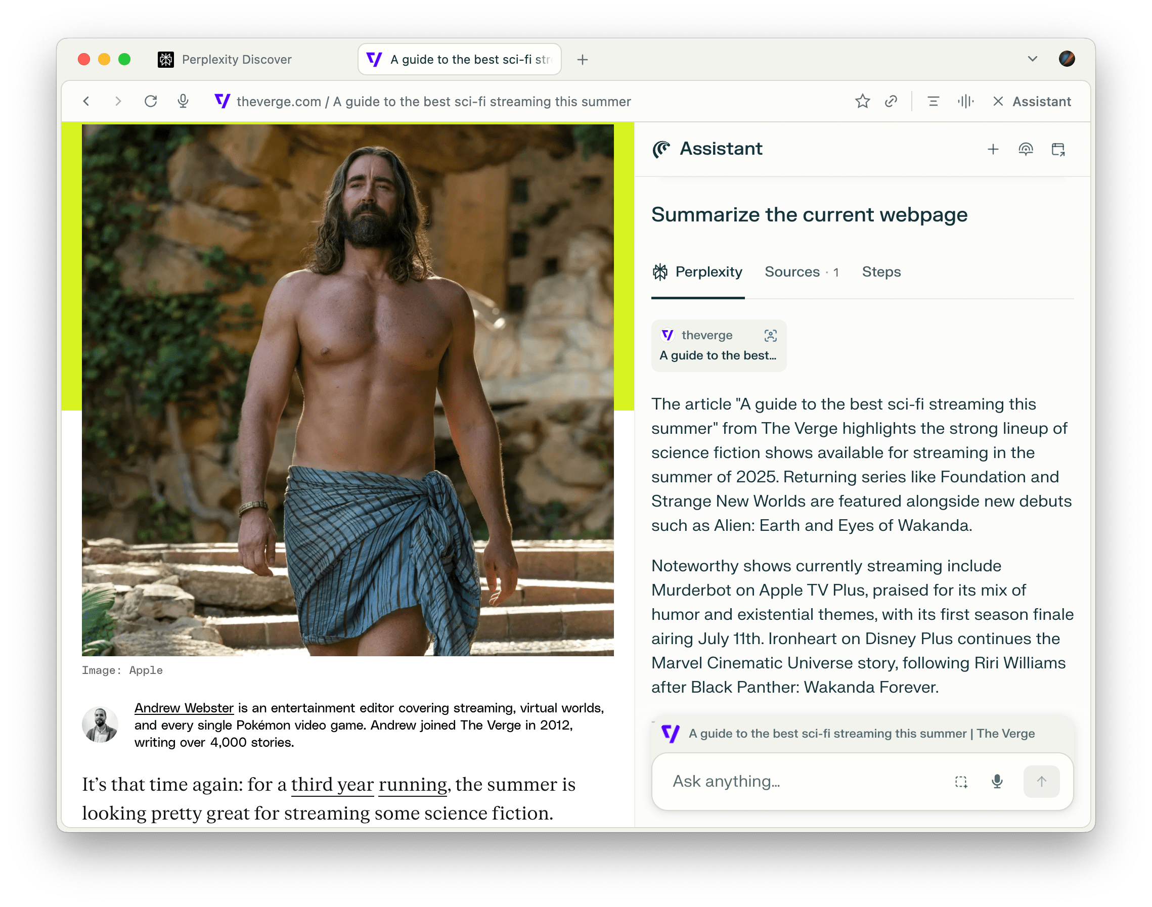Perplexity’s Comet browser is now available to everyone for free