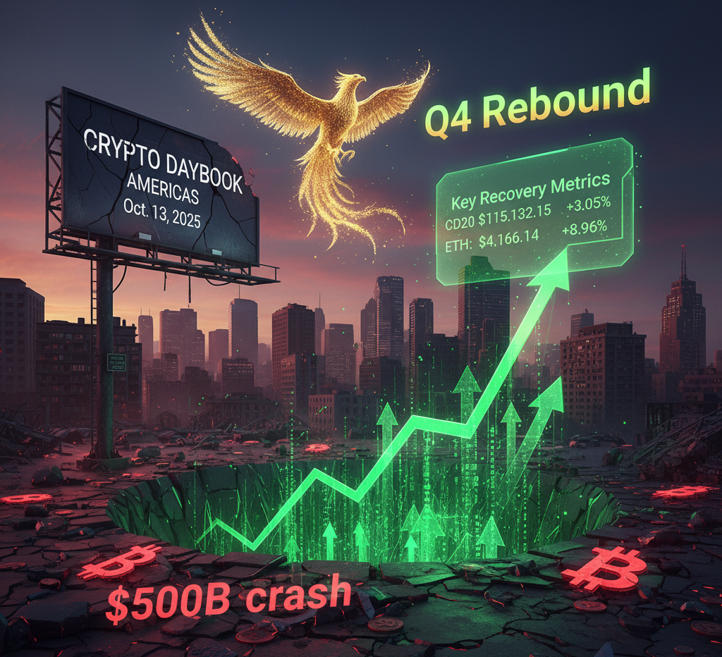 Recovery After $500B Crash Sets Stage for Q4 Rebound: Crypto Daybook Americas