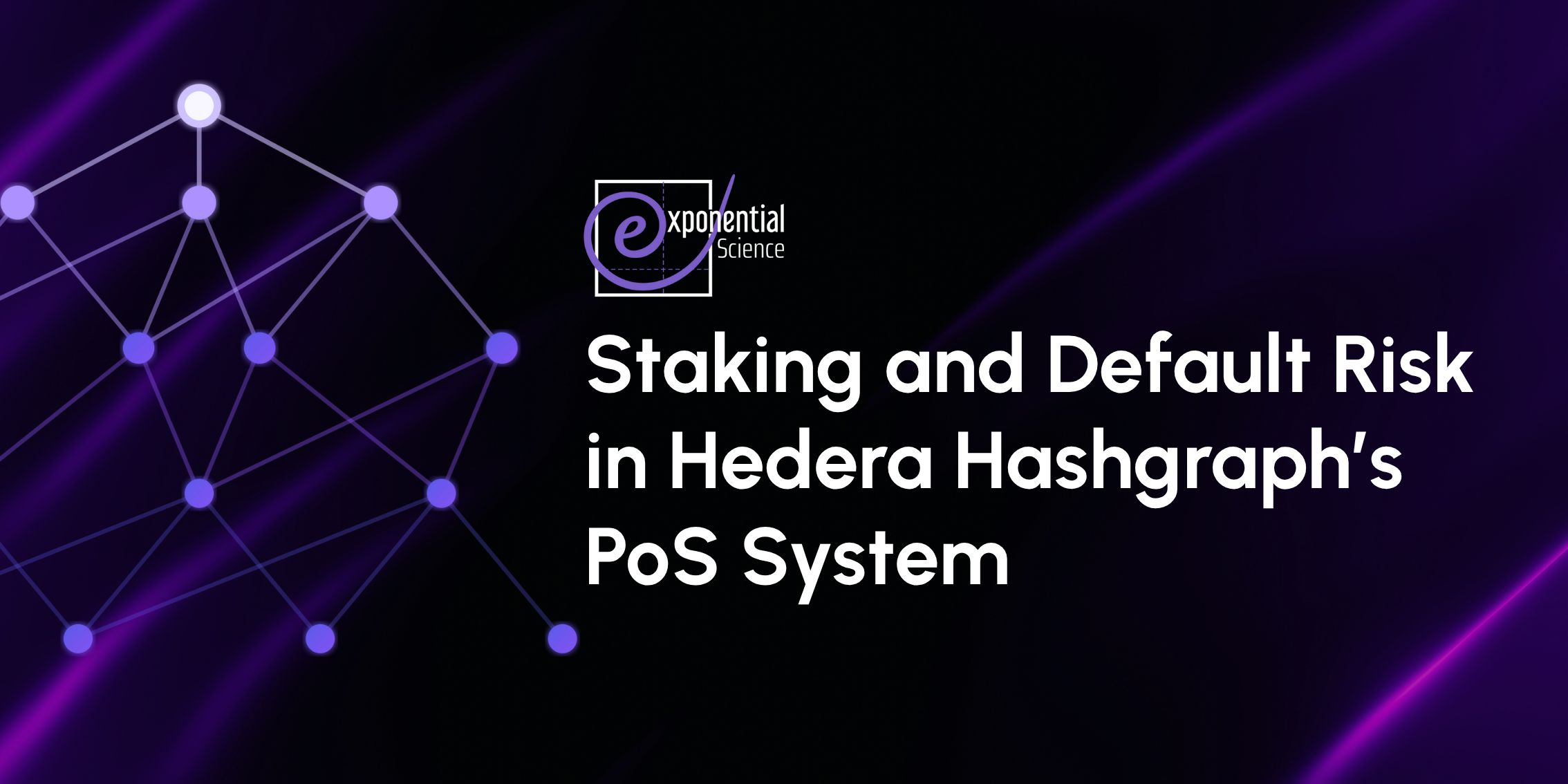 Staking and Default Risk in Hedera Hashgraph’s PoS System