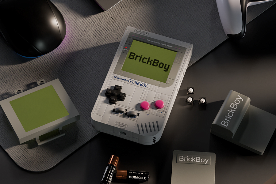 The BrickBoy upgrade kit costs more than twice as much as the Lego Game Boy