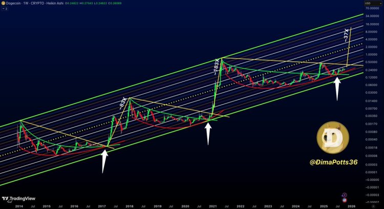 The Historical Performance That Says Dogecoin Price Will Hit $11.71 By End Of Year