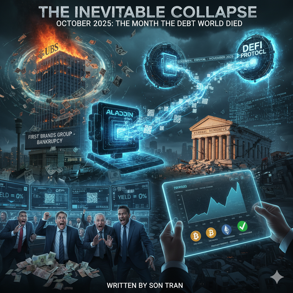The Inevitable Collapse — October 2025, The Month the Debt World Died