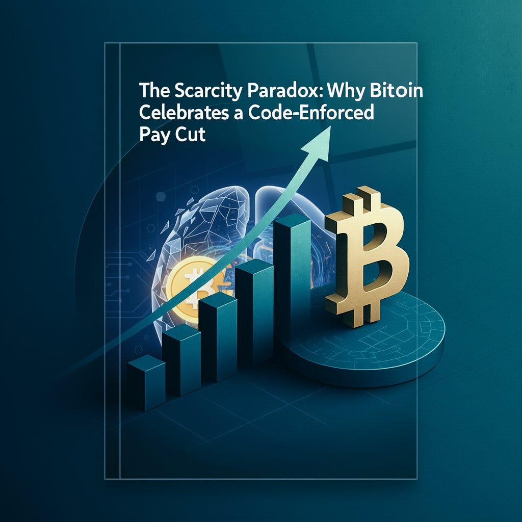 The Joke
A seasoned Wall Street analyst walks up to a Bitcoin HODLer who is ecstatically popping a…