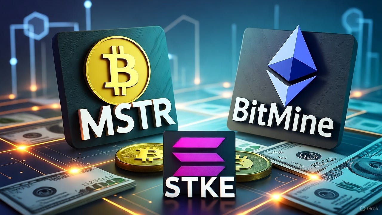The New Corporate Playbook: Comparing Bitcoin, Ethereum, and Solana Treasury Companies