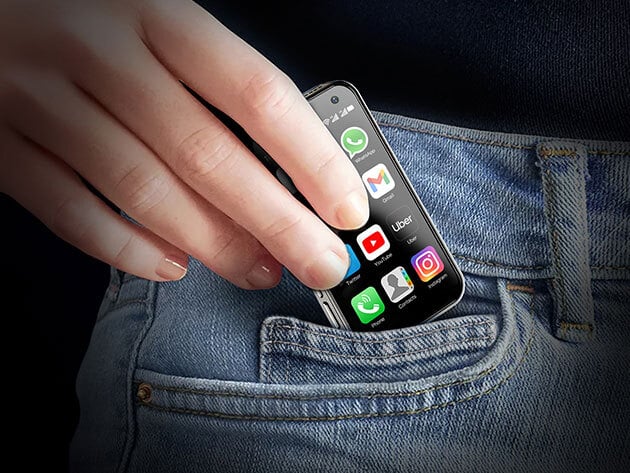 This credit-card-sized smartphone offers full-sized performance for $110