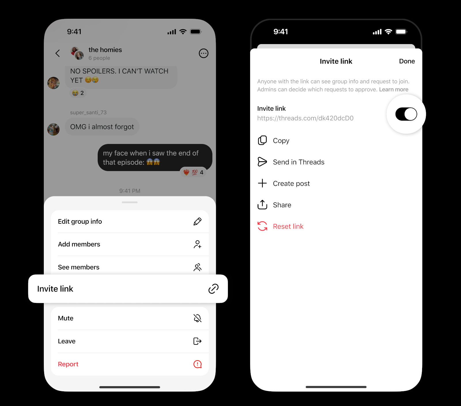 Threads now supports group DM