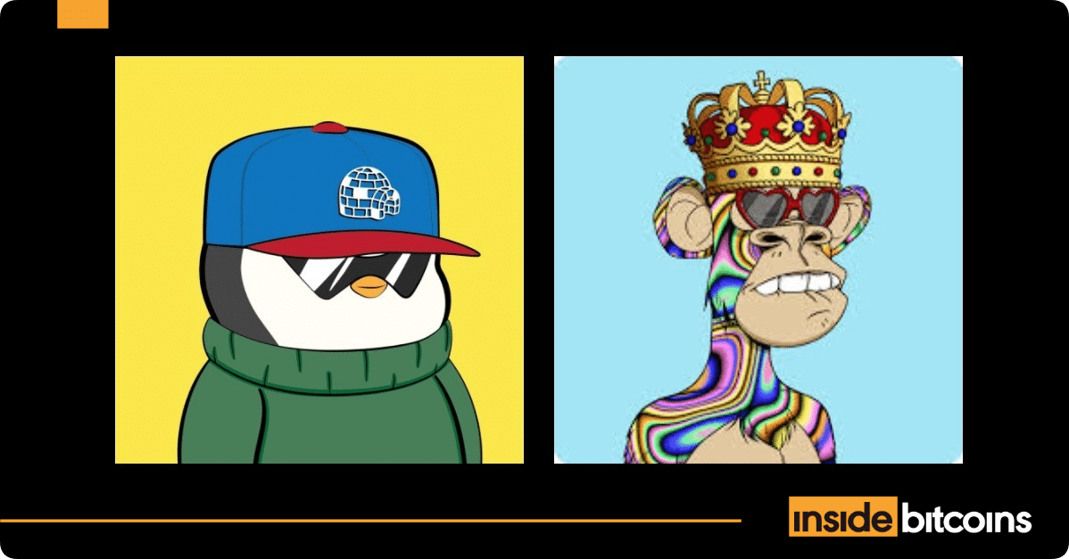 Top Selling NFTs This Week – Penguins And Bored Ape Lead In Sales