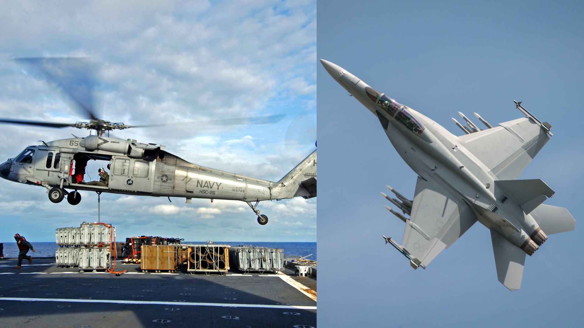 US Navy suffers twin aircraft losses in half an hour over South China Sea