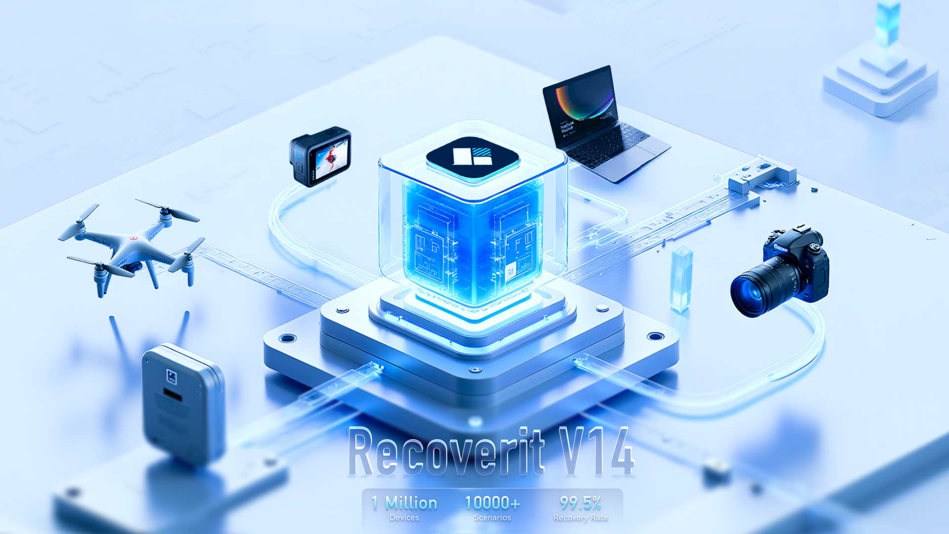 Wondershare Recoverit V14—AI-Driven Recovery Across 1M+ Devices, 10K+ Scenarios, 99.5% Success Rate
