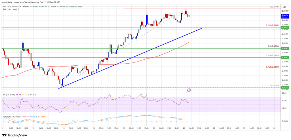 XRP Price Gains Traction — Buyers Pile In Ahead Of Key Technical Breakout