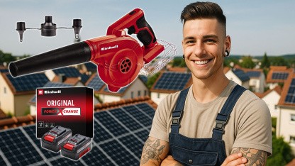 Anzeige: Akku-Bläser von Einhell fällt bei Amazon auf 27 Euro