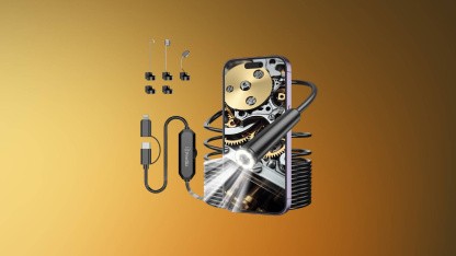 Anzeige: Endoskopkamera mit Licht für nur 16,14 Euro am Black Friday