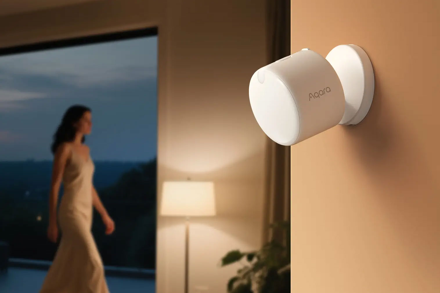 Aqara’s cord-free presence sensor runs for up to three years on battery power