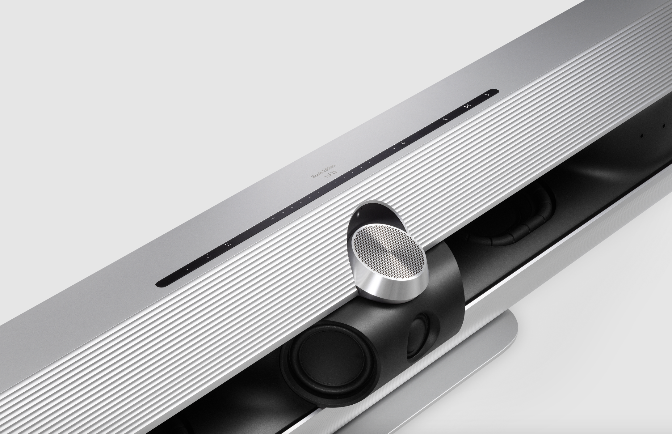 Bang & Olufsen’s latest speaker is a $5,800 aluminum soundbar