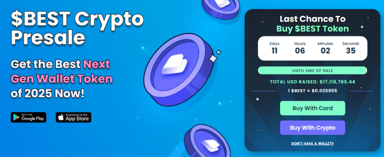 Best Wallet Token Presale Enters Final Stretch For DeFi