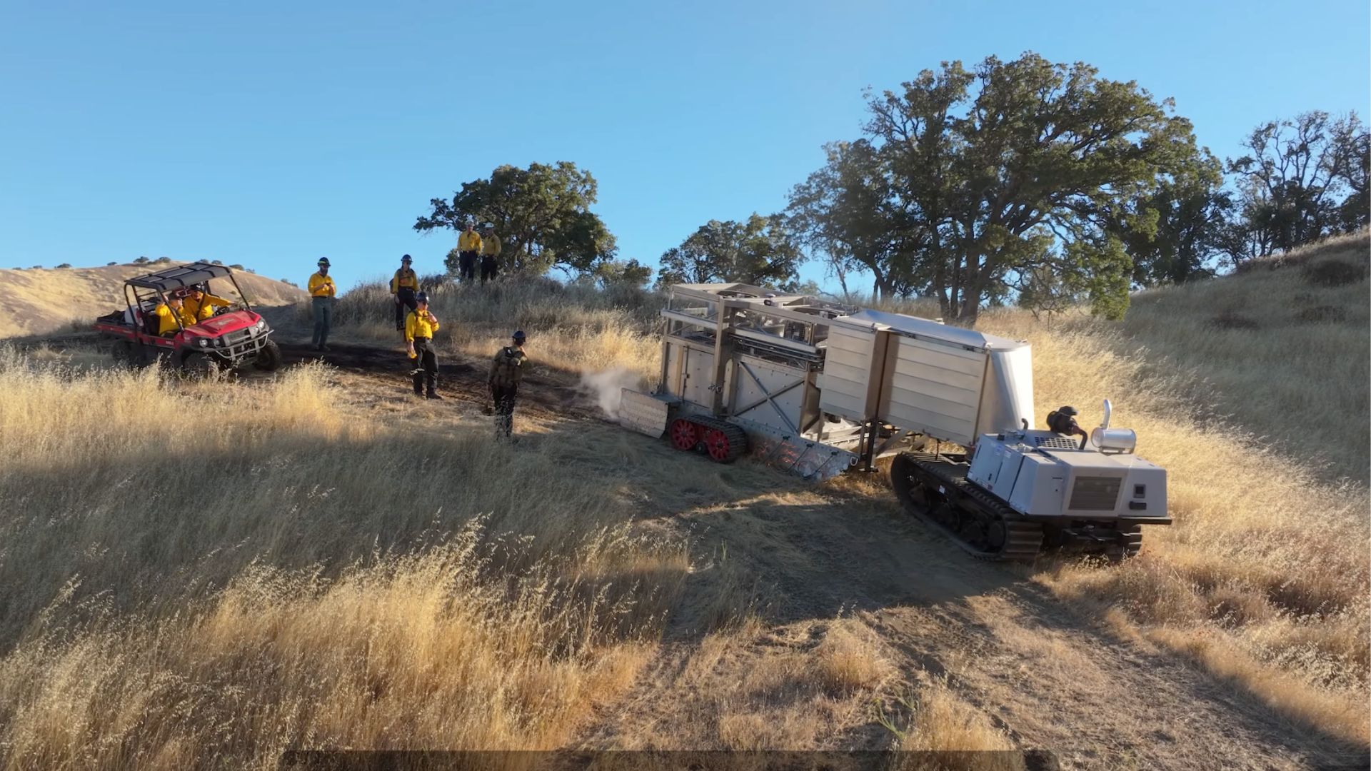 BurnBot brings safer, cost-effective, eco-friendly burns to reduce wildfire risk