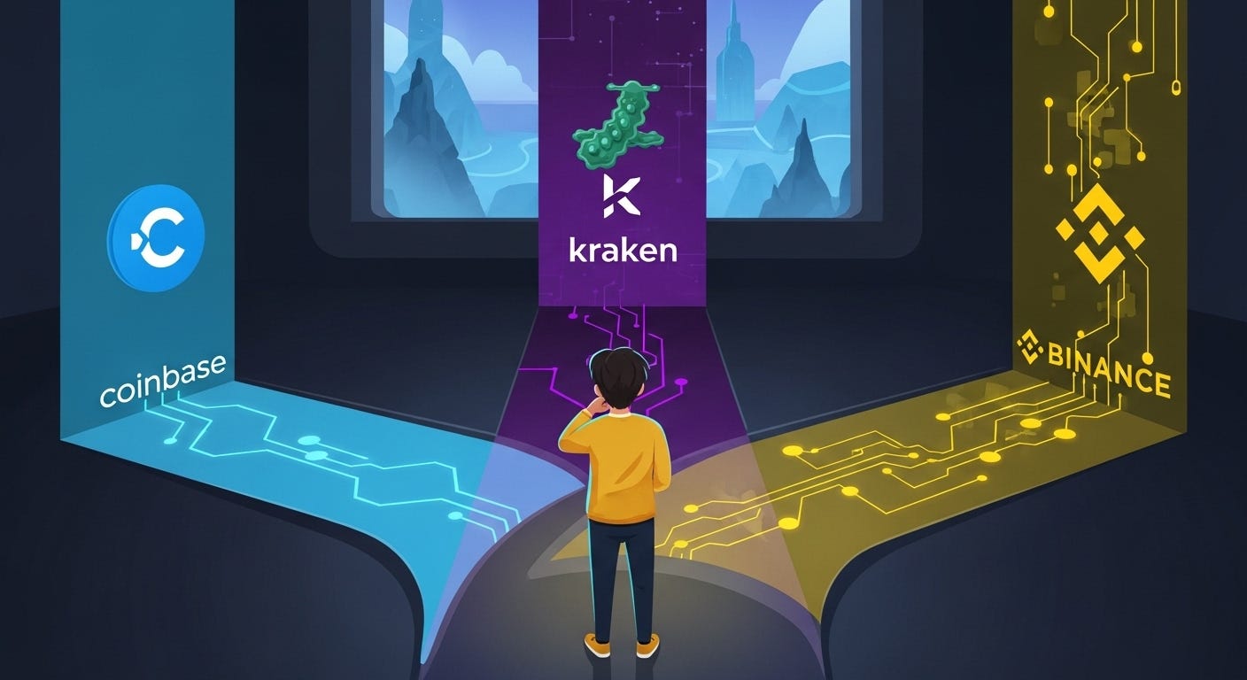 Coinbase, Kraken, or Binance? How to Choose the Right Crypto Exchange for You