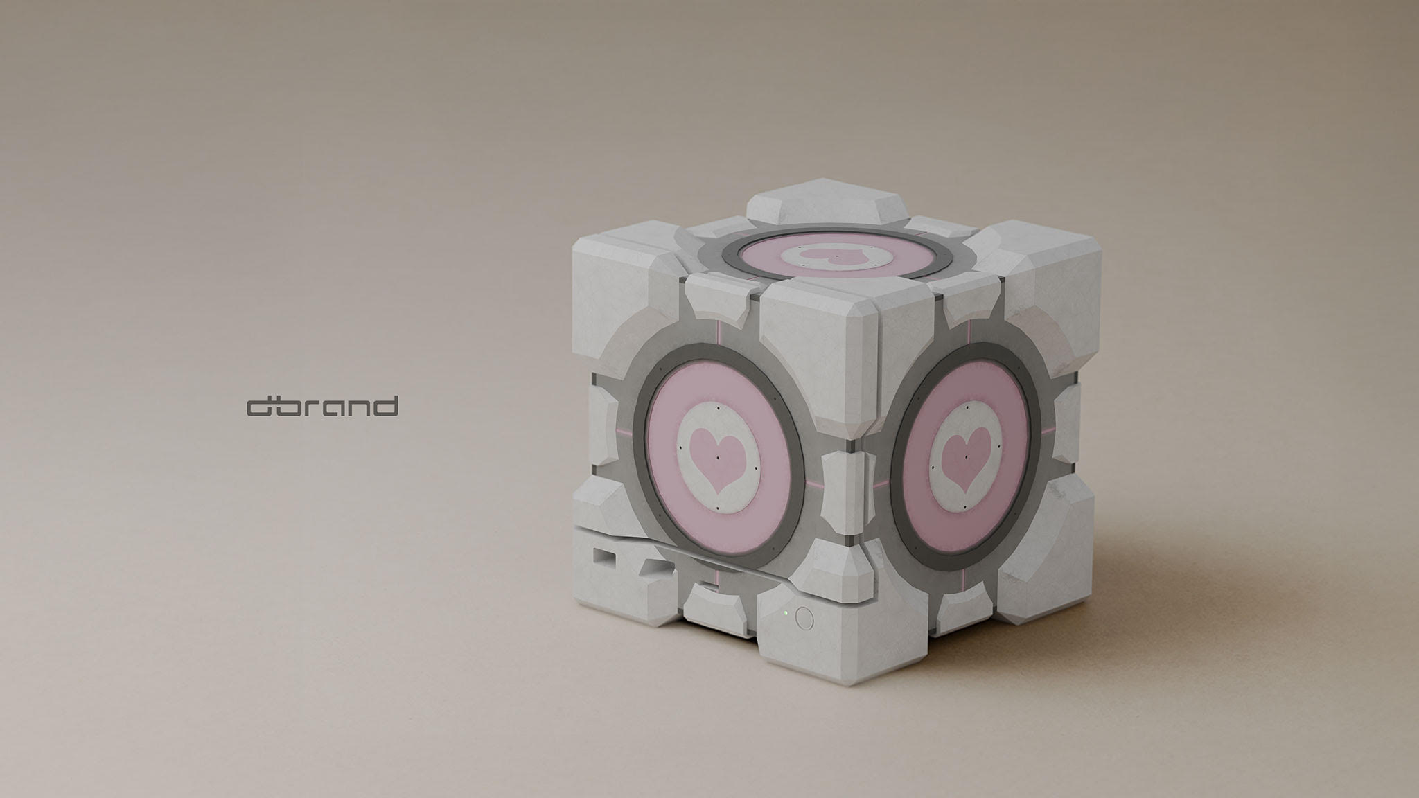 Dbrand is turning the Steam Machine into a Companion Cube