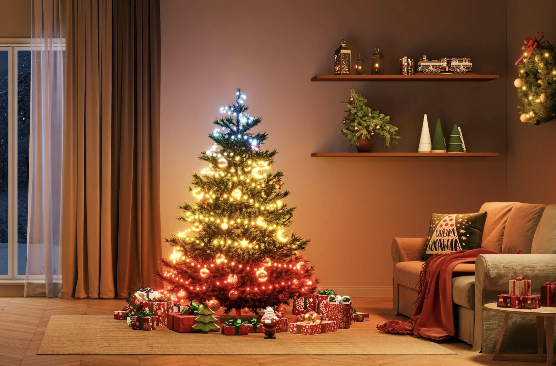 Deck your house in Govee’s smart string lights, which are cheaper ahead of the holidays