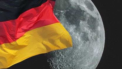 Ein Deutscher soll zum Mond fliegen: Ein Deutscher soll zum Mond fliegen