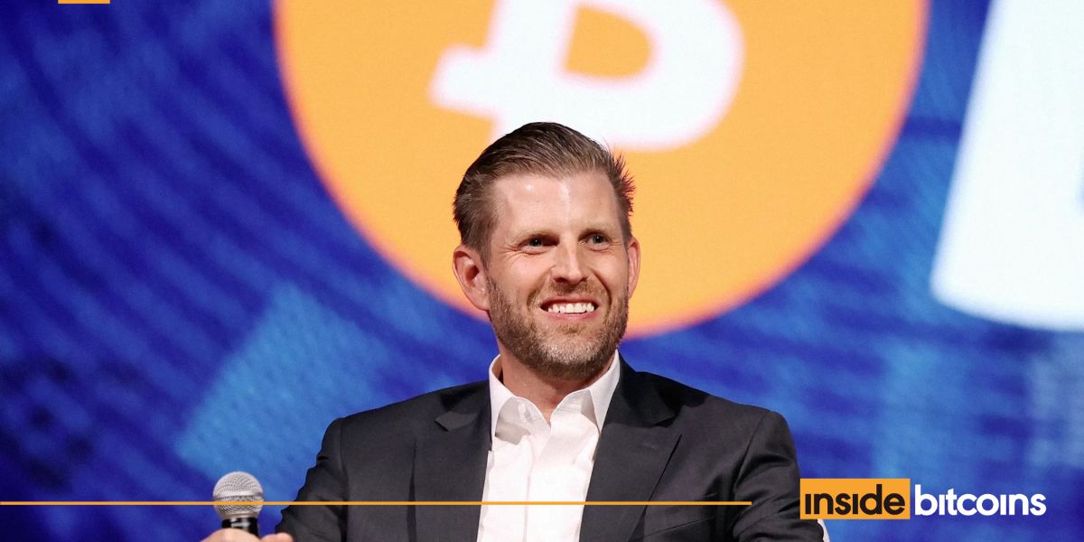 Eric Trump Says Now Is A “Great Time To Buy Bitcoin,” Calls BTC The “Greatest Asset Of Our Time”