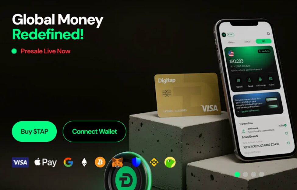 Ethereum and Solana Hold Steady, Digitap Emerges as a Utility-Driven Alternative