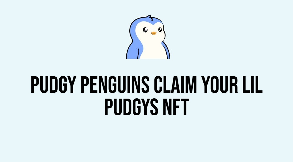 Pudgy Penguins Claim Your Lil Pudgys NFT
