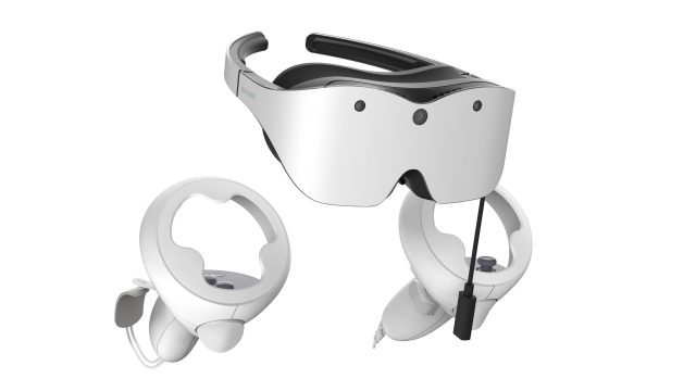 Sharp is Crowdfunding a Slim & Light PC VR Headset in Japan That Feels Positively Retro