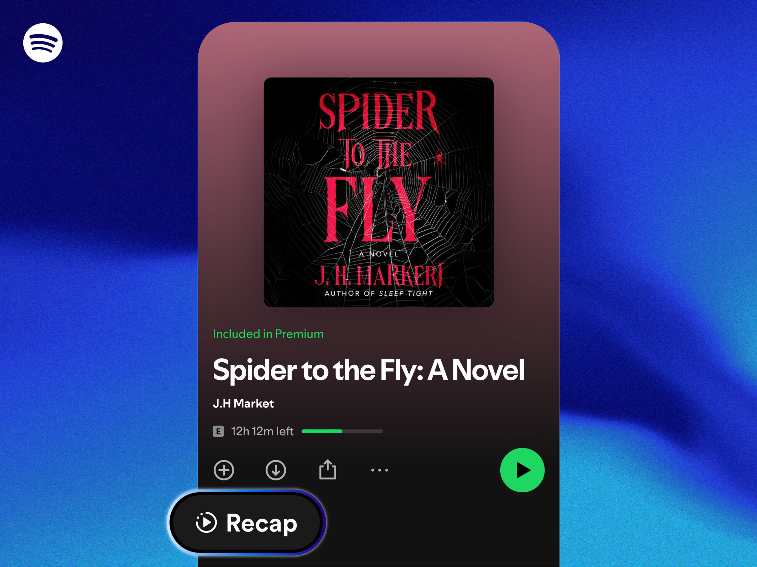 Spotify’s new audiobook recap feature uses AI to remind you of the story so far