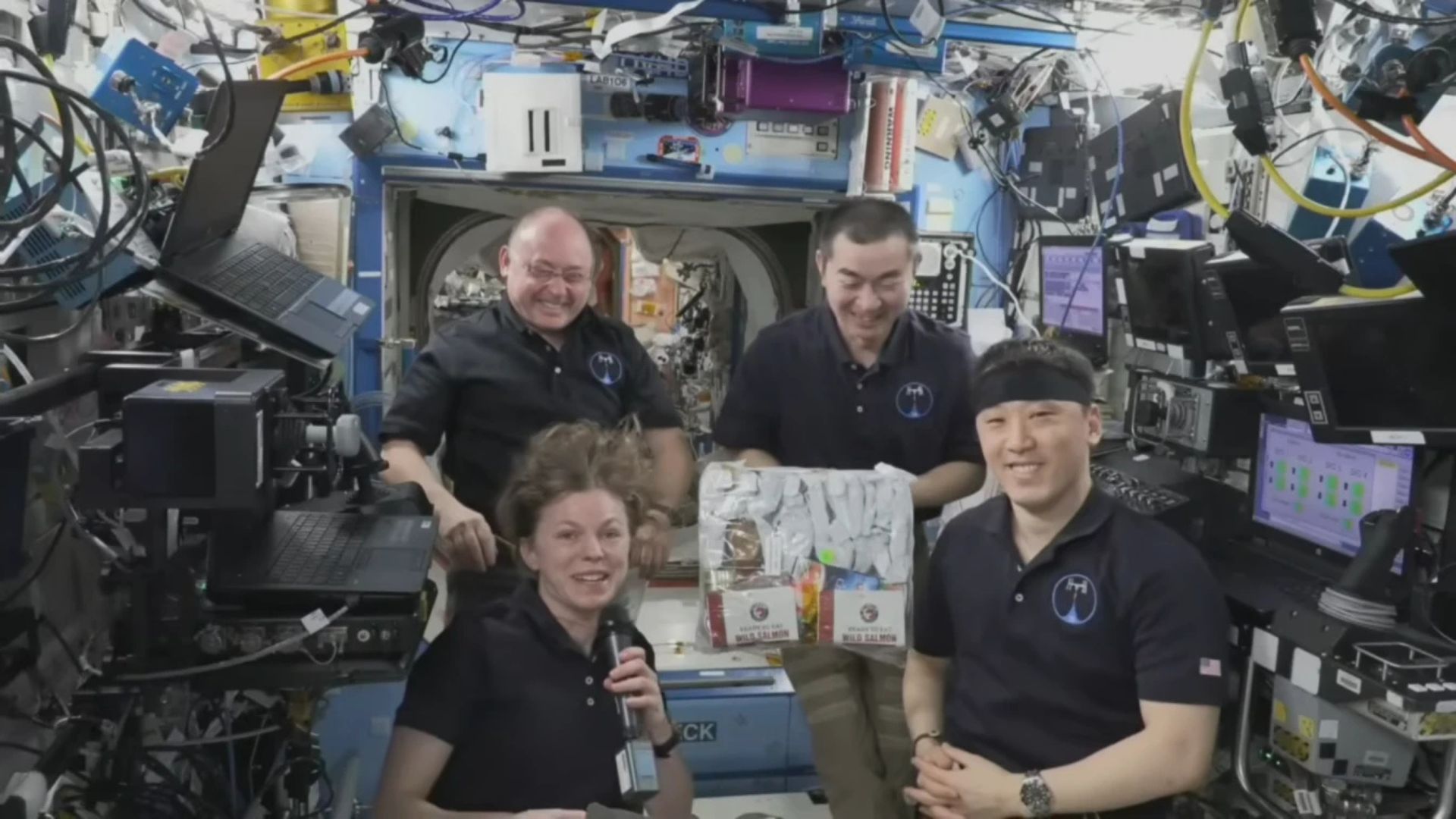 Thanksgiving in space: ISS astronauts enjoy turkey, lobster as new teammates arrive