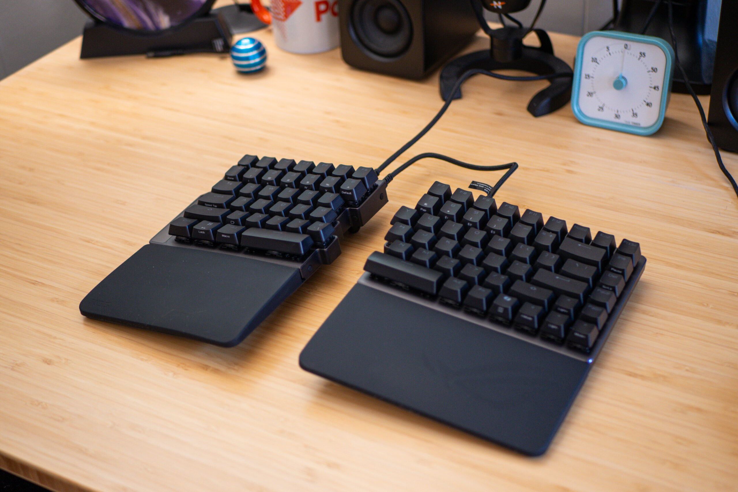 The Asus Falcata is an ambitious split ergo gaming keyboard that falls short
