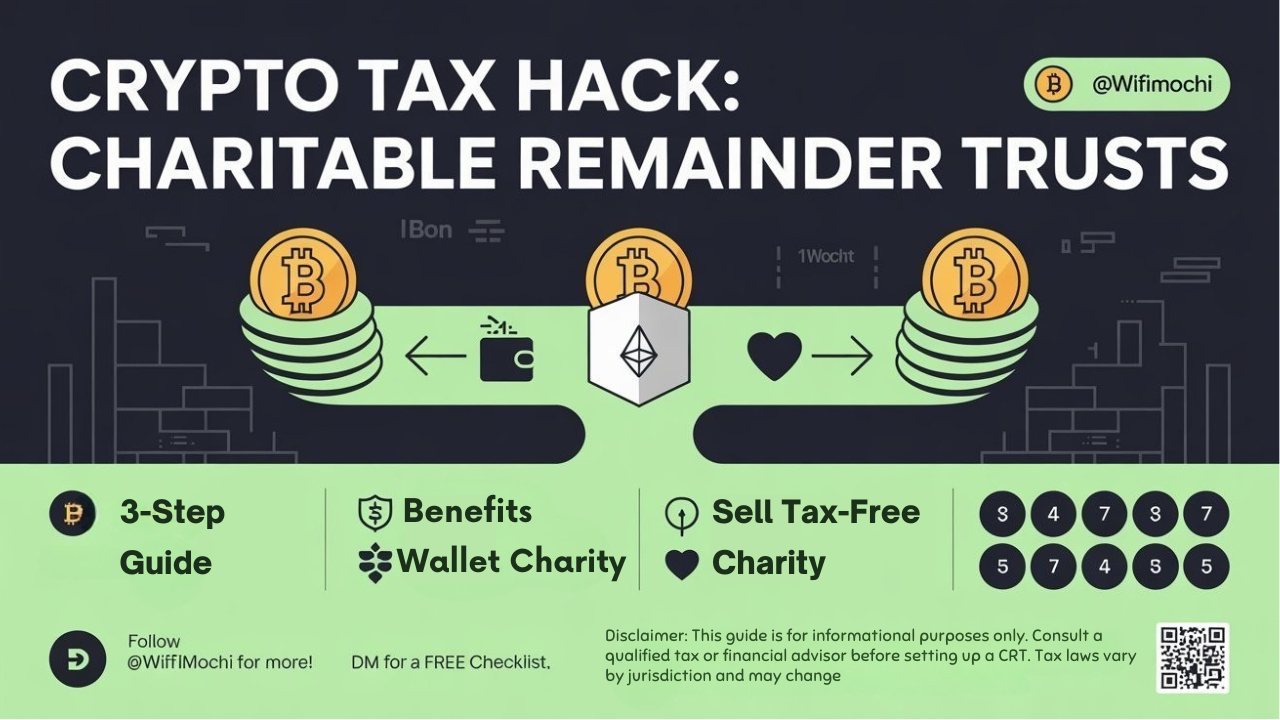 The Crypto Investor’s Guide to Tax-Free Gains with CRTs