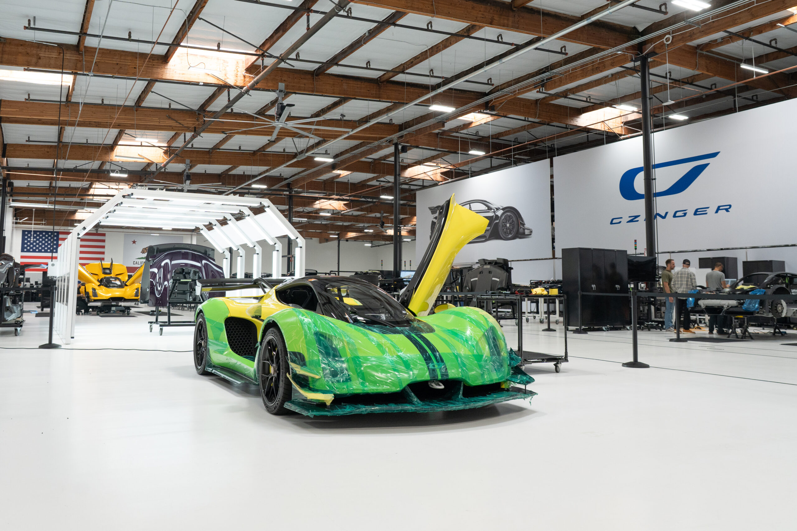 The Czinger 21C is a halo car for the future military-industrial complex