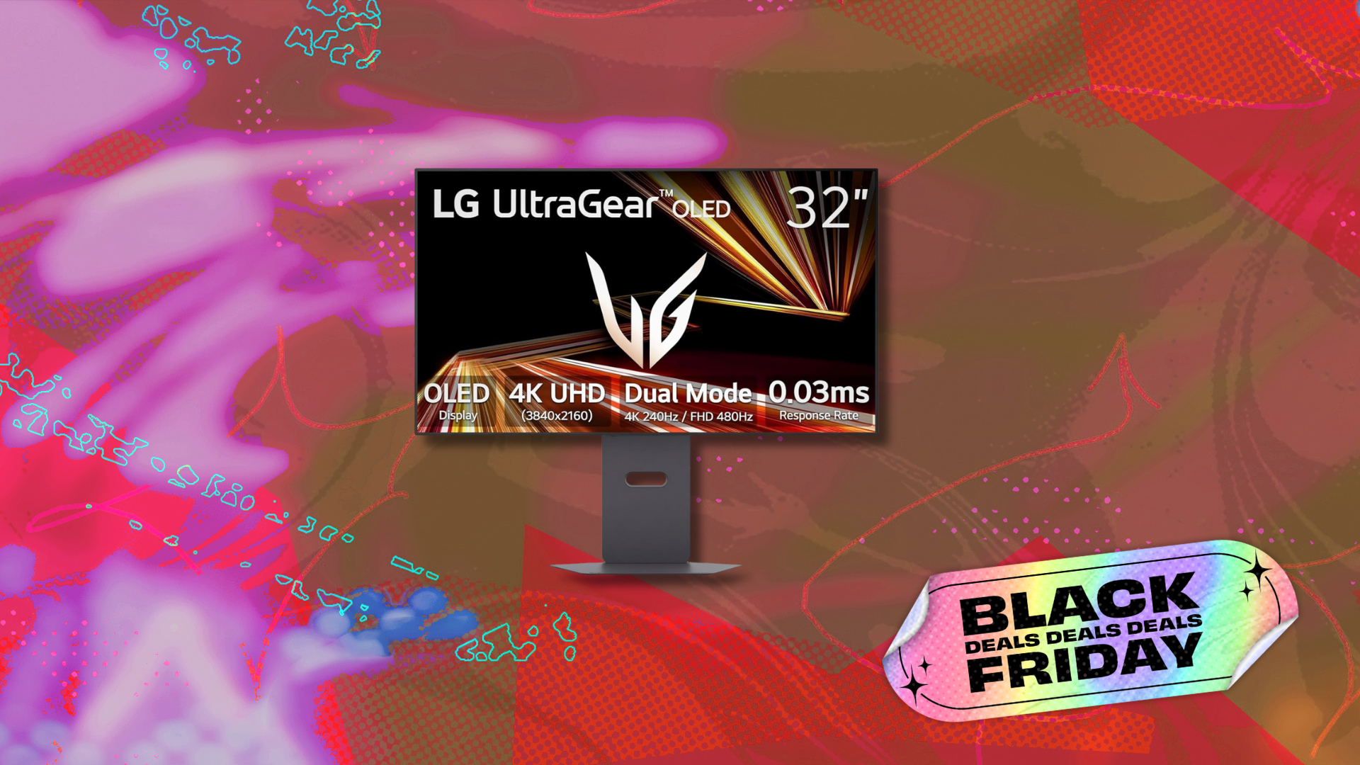 The LG 32-inch Ultragear 4K gaming monitor is over $400 off for Black Friday — get the record-low price at Amazon